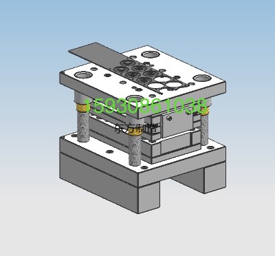 万向脚轮冲压模具